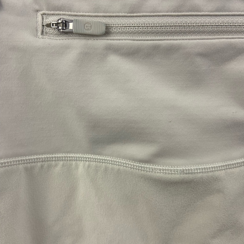 Lululemon White Tennis Shorts Size 10 - Picture 11 of 12